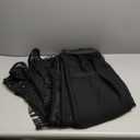 Women's Georgette Sequins Ready To Wear One Minute Saree for women With Unstitched Blouse. (Black)