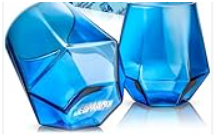 Wine2Go Diamond Silicone Glasses 9oz