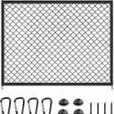 BAILALIBO Cargo Net Stretchable, Adjustable Elastic Trunk Mesh Nets with Metal Hook Universal for SUV, Trucks, Car Exterior Accessories for Secure Storage (32x24 inch)