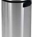 Simpli-Magic 65 Liter Open Top Trash Can, Commercial Grade, Stainless Steel
