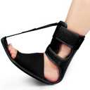 Upgrade Plantar Fasciitis Night Splint & Relief Brace with Adjustable Straps - Support for Achilles Tendonitis, Heel Spur Pain, Day & Night Use