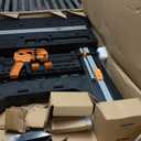 Worx Pegasus 2-in-1 Folding Work Table & Sawhorse, Easy Setup Portable Workbench, 31" W x 25" D x 32" H Lightweight Worktable with Heavy-Duty Load Capacity, WX051 - Includes 2 Clamps & 4 Clamp Dogs