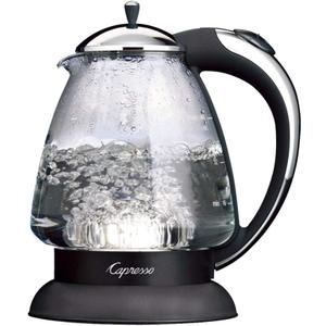 Capresso 259 Water Kettle, 10" x 8.25" x 6.25", Polished Chrome