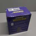 18 Gallon Trash Compactor Bags with Drawstring - 120 Count Heavy Duty 1.7 Mil Garbage Bags 68 Liter Tall Kitchen Bin Liners Unscented White for Home Yard Lawn