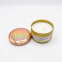 7OZ Amethyst Eclipse Soy Candle Orange Lid