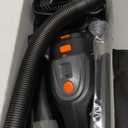 Handheld Vacuum Cordless 25000PA Powerful Suction, Portable Car Vacuum, 3 in 1 Hand Held Vacuum Rechargeable 8000mAh with LED Light, HEPA Filter, Home, Car Seats, Office, Pet Hair, Dust Buster (Orange+black)