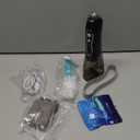 H2ofloss Water Dental Flosser Teeth Pick -Portable Oral Irrigator with 5 Modes, Rechargeable IPX7 Waterproof Orthodontic Teeth Cleaner Pick Cordless for Home Travel-300ml Water Tank