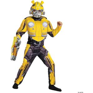 Disguise Bumblebee Plasma Cannon Blaster Costume Accessory, No Size, One Size (Yellow), 
Hasbro - Transformers 2018: Bumblebee
Officially Licensed
Measures: 16"l x 5"w x 5"d