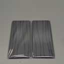 2PCS Water Absorbing Stone Tray, Fast Drying Stone Sink Tray, Water Absorbent Diatomite Trays, Stones Soap Trays, Diatomite Coasters for Kitchen Sink Bathroom Counter, Hand Soap Dish & Holders (2pcs 2110cm Dark Gray Wave)