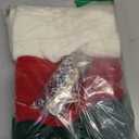 XIMISHOP 6PACK Christmas Stockings,18Inches Large Cable Knitted Stocking Personalized Xmas Hanging Stocking Decorations with Name Tags for Holiday Christmas Party Family Decor (Red White Green)