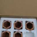 5Pack Terracotta Watering Spikes for Indoor and Outdoor Plants - Simple and Easy Setup - Keep Plants Happy and Watered While You are Away