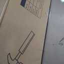 Dining Table with Marble Sintered Stone White 63" Rectangular Dining Room Table with Metal Legs for 6-8 People, Scratch Resistant & Easy to Clean, Table Only