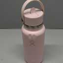 Hydro Flask Water Bottle - Insulated Stainless Steel - Wide Straw Lid, Non Spill, Leakproof in 32 Oz Trillium Pink