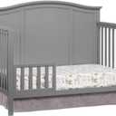 Oxford Baby Emerson Crib to Toddler Bed Guard Rail Conversion Kit, Dove Gray, GreenGuard Gold Certified, 0.88 Inch X 18.50 Inch X 11.63 Inch