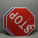 MECCANIXITY 4pcs Stop Sign 24" x 24" Warning Reflective Aluminum Signs for Street Traffic, Octagon Rust Free Sign