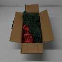 2ft Pre-lit Artificial Mini Christmas Tree,Small Xmas Pine Tree with 50 Lights, Tabletop Christmas Tree Battery Operated Green Xmas Tree for Tabletop