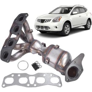 674-143 674143 Catalytic Converter With Gasket Kit Fits for NISSAN ROGUE 2.5L L4 2008-2013,for NISSAN ROGUE SELECT 2.5L L4 2014-2015, for NISSAN X-TRAIL 2.5L L4 2007-2015 EPA Compliant