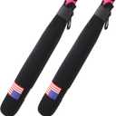 Sanwuta 2 Pcs Baseball Sleeve Bat Warmer Softball Bat Sleeve Protector Cover for Sport (Black)
