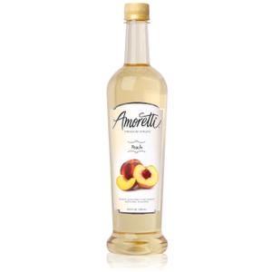Amoretti Premium Syrup, Peach, 25.4 Ounce