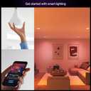 Philips Hue Essential Smart LED BR30 Bulb 2-Pack, White and Color Ambiance, E26, 7.2W, 2200K-6500K, 650 Lumens, Dimmable, Works with Alexa, Google Assistant, Apple Home