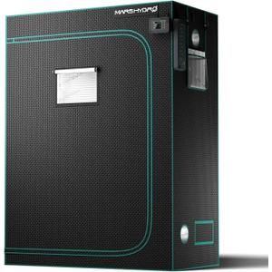 MARS HYDRO 5x2.6 Advanced Grow Tent, 60"x32"x80" High Reflective Mylar 1680D for Hydroponics Indoor Plant Growing, with Observation Window,Floor Tray and Smooth Zipper for TSL2000/SP3000