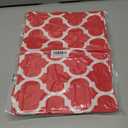 Smiry Picnic Fitted Table Cover, 6 Foot Flannel Backed Vinyl Tablecloth