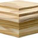 Sasylvia 1 Piece Wooden Post Caps Cedar Fence Post Caps Rot Resistant, Decorative Tops for Decks Mailboxes and Outdoor Fences Protection (4x4 Inch)