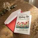 2 x Alcarin Funny First Mothers Day Card Gifts for Mom from Son, Daughter or Kids, Cute & Hilarious Card for Wife from Husband, First Time Mommy, Stepmom or Bonus Mom