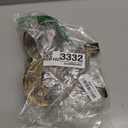 OYCBUZO Golden Black Led Marquee Letter - Industrial, Vintage Style Light Up Alphabet Letter Sign for Cafe Wedding Birthday Party Christmas Lamp Home Bar Initials Decor - &