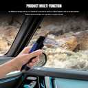 Car Handle Assist for Elderly, Car Door Handle, Multifunction Automotive Grab Handles, Universal Automotive Accessories Car Support Mobility Aid Grab Bar Handle for Disabled and Elderly (Blue)