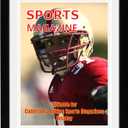 4 Pack Sports Magazine Frame Fits Measuring 8.5 x 11.25 or 8.25 x 11 Inch Magazine Display Frame with Installed Hangers and Double White Core Matting Wall Hanging