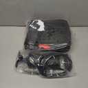 QPAU Kids Punching Bag Toy with Boxing Gloves, 66 Inch Larger Stable Kids Inflatable Boxing Bag Set, Gifts for Boys & Girls Age 6-12, for Practicing Karate, Taekwondo, MMA (Black&Red)