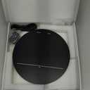 Digital Wall Clock with Large LED Display, Date, Temperature, Auto-Brightness | Small [PLUG-IN] Clock | Modern Electric Wall Clock for Bedroom, Classroom, Living Room, Home, Office, Farmhouse  Green