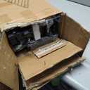 Queen Size Floating Bed Frame - Metal Platform Bed with Smart LED Lights & Charging Station, No Box Spring Needed, Easy Assembly