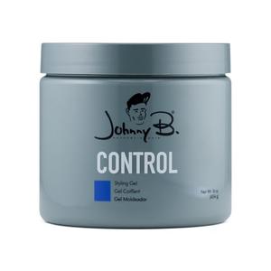 JOHNNY B. Control Alcohol-Free Hair Styling Gel, Strong Hold, All Hair Types 16 oz.