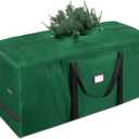 BALEINE 9 ft Christmas Tree Storage Bag, Heavy Duty 900D Oxford Fabric with Reinforced Handles and Dual Zippers Wide Opening, Extra Large Storage Container for Trees and Decorations (Green)