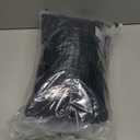 2 Pack Small Pillow, Memory Foam Mini Pillow 11 X 7 Inches for Travel, Sleeping, Nap and Neck, Knee, Lumbar Support, Tiny Cushion for Pet, Dogs (Black)