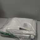 100% Blackout Shield Full Blackout Curtains for Bedroom 84 inch Length 2 Panels Set, Clip Rings/Rod Pocket Faux Linen Black Out Curtains for Living Room, Thermal Insulated, 50Wx84L, Beige