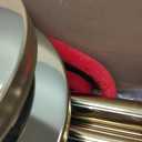 6 Pack Gold Stanchions Set with 3 Pcs 5 ft Red Velvet Ropes