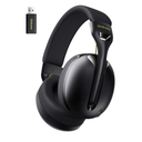Wireless Gaming Headset for PS5, PS4, PC, Mac, Switch, 2.4GHz Gaming Headsets with Bluetooth 5.4, Hidden ENC Noise Canceling Mic, 35H Battery, 3D Spatial Sound, 3.5mm Wired-Full Black