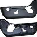 1XN97DX9AA 1UN79DX9AA Left Driver Seat Trim Panel Black Compatible with 2011-2020 Jeep Grand Cherokee Dodge Durango Driver Seat Track Cover