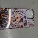 Jusy Magnetic Stained Glass Floral Case for iPhone 13 Pro Max, Bouquet | Compatible with MagSafe, Cute Aesthetic Flower Design, TPU and PC Protective Phone Cover