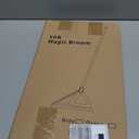 Multifunction Magic Broom, Squeegee Broom for Floor, Rubber Silicone Broom for Floor Cleaning, Magic Broom Sweeper for Living Room, Kitchen, Bathroom-Easy Dry The Glass (Grey, 54 INCH)