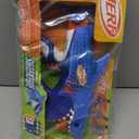 NERF Junior Wild Sharkfire, Easy Play Dart Blaster, 8 Nerf Elite Darts, Nerf Blaster Shark Toys for 6 Year Old Boys & Girls & Up, Outdoor Toys