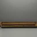 LazBlinds Cordless Bamboo Roman Shades, Privacy Blinds for Interior Windows, Room Darkening Roll Up Bamboo Blinds for Home & Patio, 39" W x 64" H, Highfield Teak