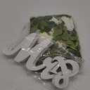 2pcs Large White Mr & Mrs Sign for Wedding Table with 5.91ft Artificial Flowers Garland, Wedding Centerpieces Wooden Bride and Groom Table Decorations for Engagement Decor(White Rose)
