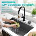 DEJUPE Stone Faucet Mat for Kitchen Sink – Diatomite Fast-Drying Stone Tray, Faucet Mat Sink Splash Guard, Decorative Sink Protector for Kitchen Bathroom Counter [Light Grey, 17.7''x3.9'']