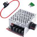 PWM DC Motor Speed Controller DC 7-70V 30A 12V 24V 36V 48V with 30 Amp Fuse