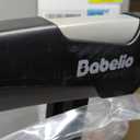 Babelio Baby Gate for Stairs, Kitchen & Doorways, No Bottom Bar| One-Handed Operation| Auto-Close| Hardware Mount (Drill Needed) Safety Dog/Pet Gate (Black - B17, 26-43" W, 28" H)