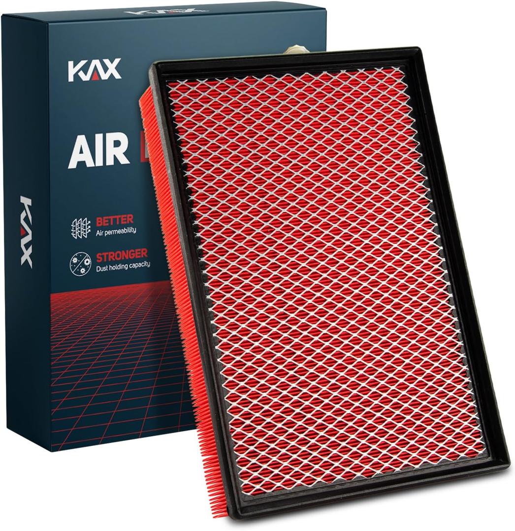 KAX Premium Engine Air Filter, GAF041 (CA9401) Replacement for Ram 1500 2500 3500 Engine Filter, 200% Longer Life